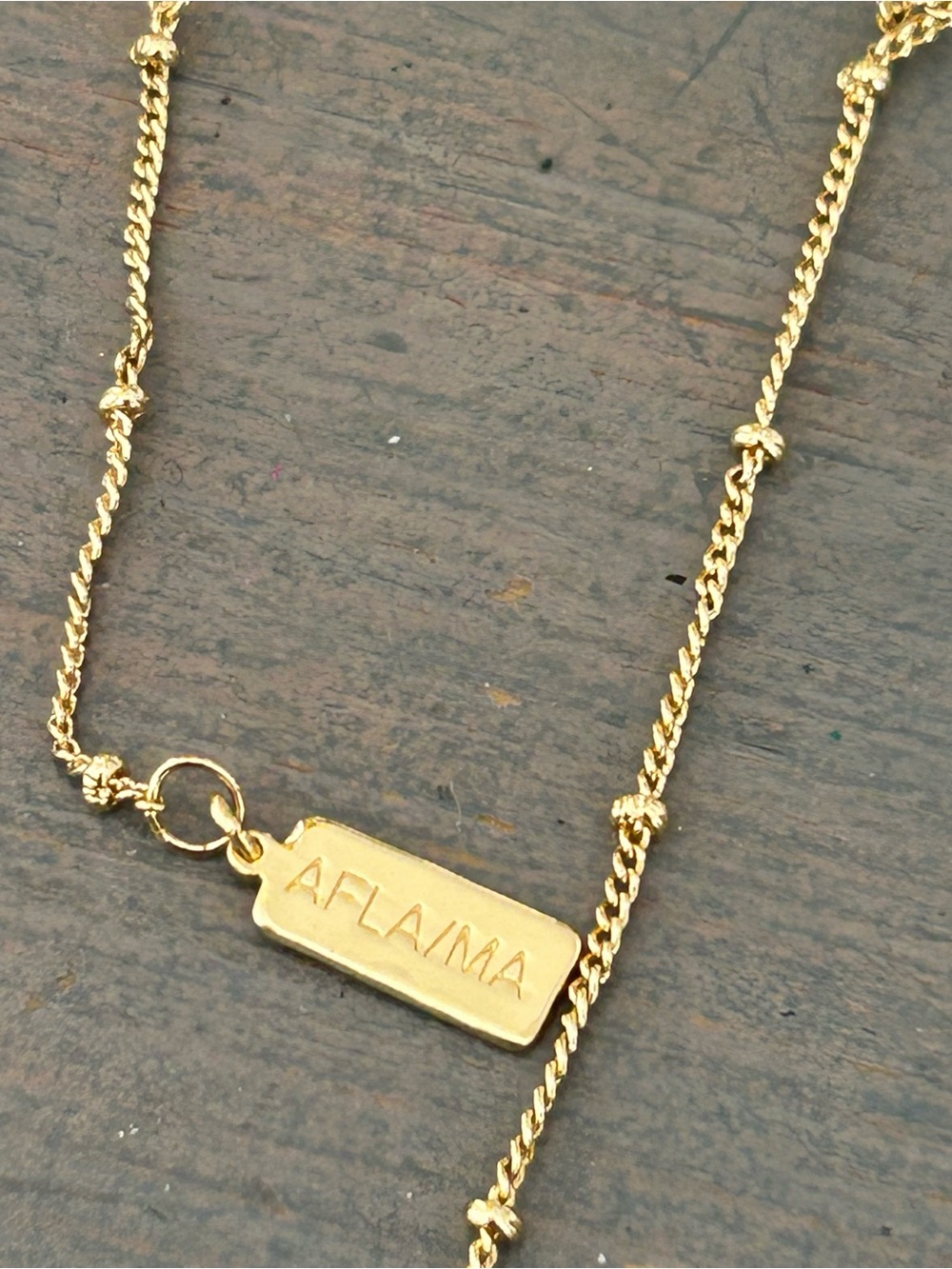 Anthropologie Afla| Ma necklace❤️ 18k Gf - Picture 5 of 6